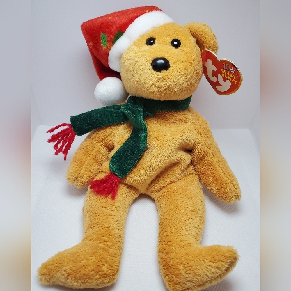 Ty Beanie Baby Christmas 2003 Holiday Teddy Bear